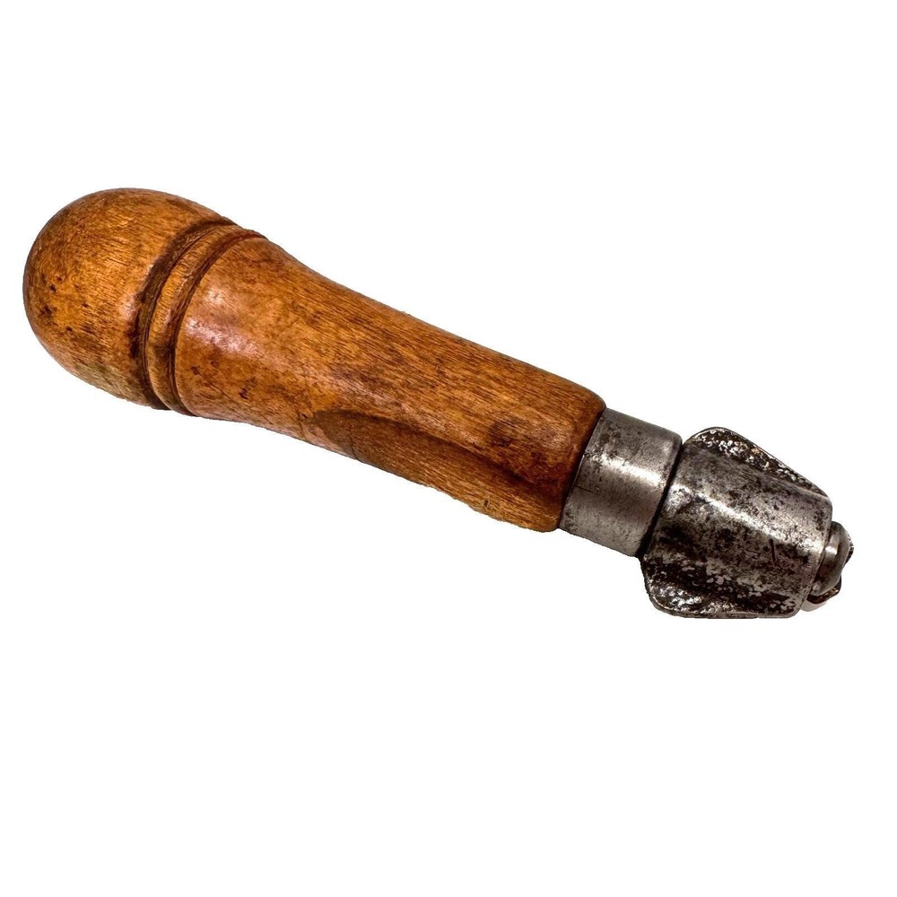 Vintage Interchangeable Screwdriver Wood Handle Bit Storage Millers Falls Style - Picture 2 of 10